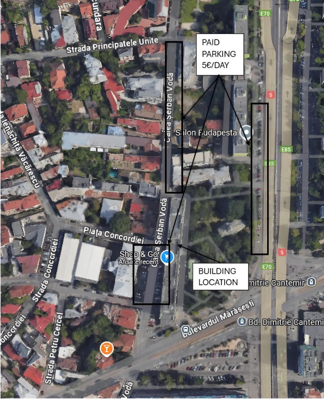 Lovely 2 Rooms Apartment In The Center Of The City Bucureşti Eksteriør bilde